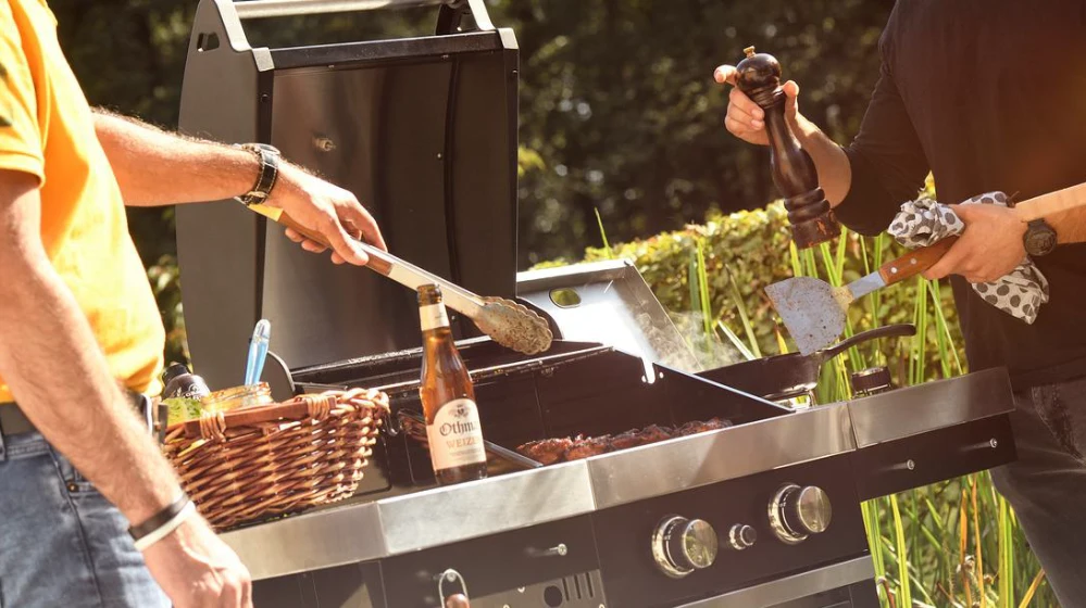 Grill-Leute