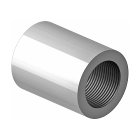 Edelstahlschornstein - 1/2“ Muffe (lose) - einwandig - Jeremias EW-FU