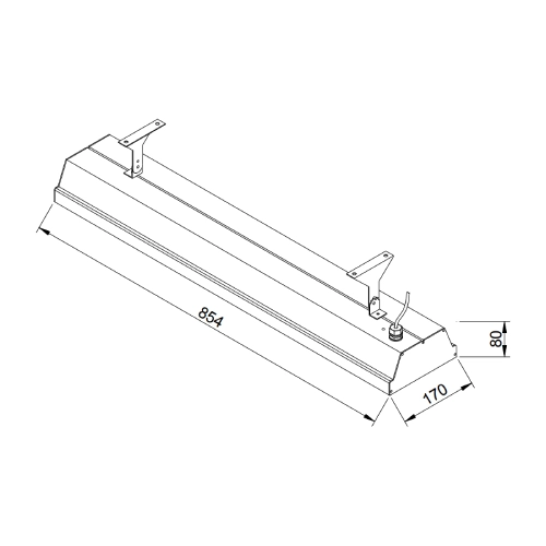 Heizstrahler Heatstrip Max 2400 W