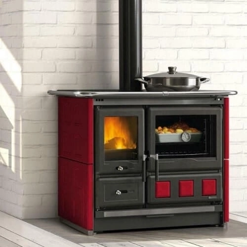 Holzherd La Nordica Rosa XXL 5.0 - Maiolica 11 kW