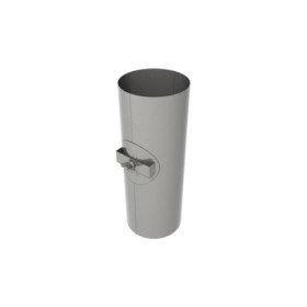LAS-Schornstein - Inspektionselement für Flexrohr, L = 266 mm, Ø100 mm - DRU LAS ES-I 150/100