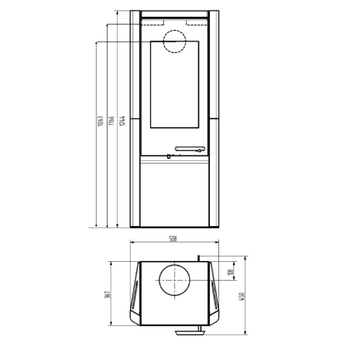 Kaminofen Wamsler Myro 8 kW