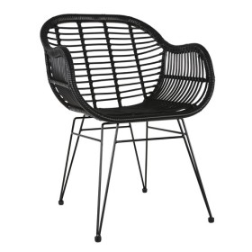 Gartenmöbel Lesli Living Stühle Moda schwarz (4 Stück)