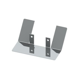Edelstahlschornstein - Wasserableitbleche für Wandstützen - Typ 2 für Jeremias DW-Systeme