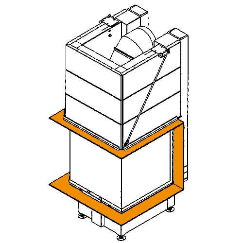 Kaminzubehör Spartherm - Blendrahmen für Arte 3RL-60h