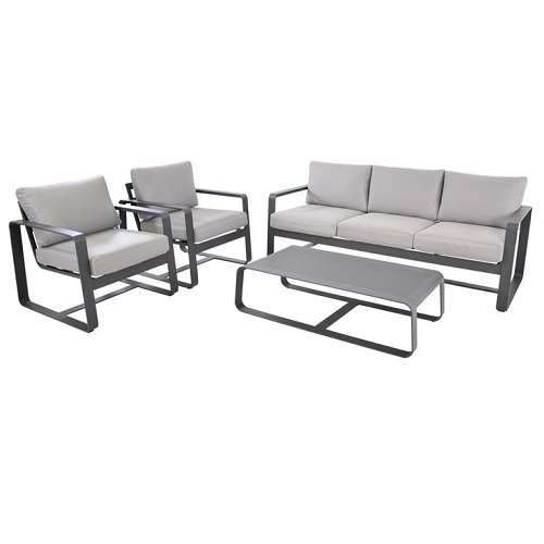 Gartenmöbel Lesli Living Lounge-Set Belezza