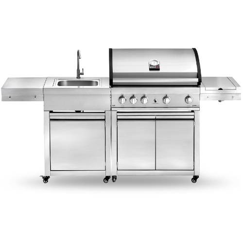 Gasgrill Grandhall Elite G4 mit Spüle
