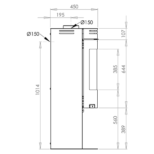 Kaminofen Aduro 1.4 | 6 kW