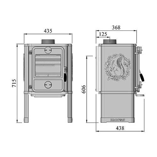 Kaminofen Morsoe 1442 | 5 kW