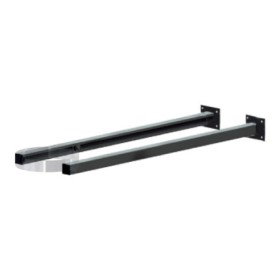 Edelstahlschornstein - Verlängerungsrohr für statischen Wandhalter 860 mm - doppelwandig - Reuter DW-Systeme