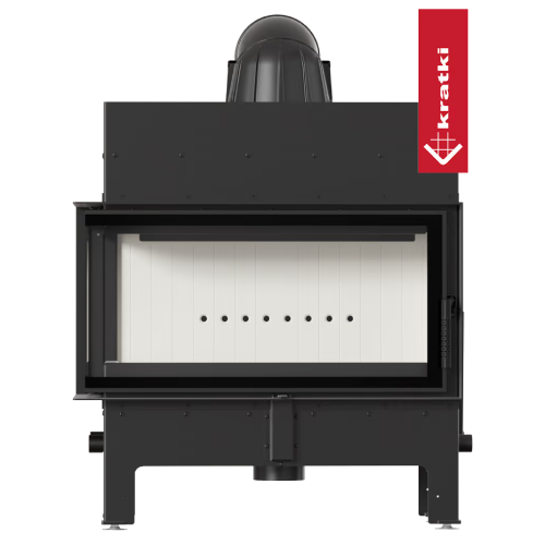 Kamineinsatz Kratki Floki L 12 kW Eckkamin