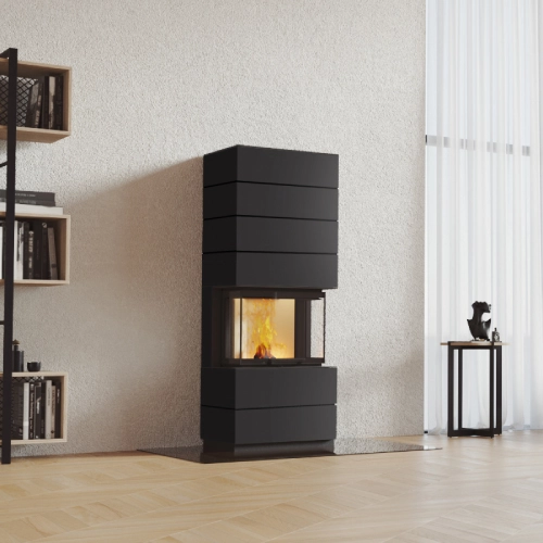 Kaminbausatz Neocube P10 Black & White Edition 5,7 kW