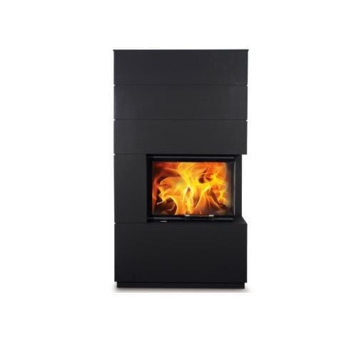 Kaminbausatz Cera Design Linea KLR Stahl 7 kW Kaminbausatz Cera Design Linea KLR Stahl 7 kW