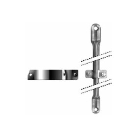 Edelstahlschornstein - Abspannset für Schräder Future line DW 1.500 - 2.500 mm verstellbar