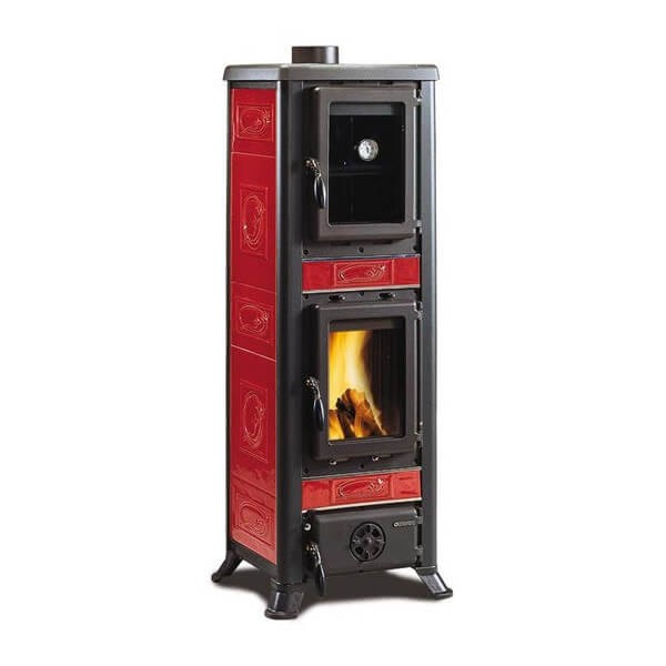 Kaminofen La Nordica Fulvia Forno 6 kW mit Backfach Kaminofen La Nordica Fulvia Forno 6 kW mit Backfach