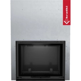 Kamineinsatz Kratki Amelia 15 kW Schiebetür wasserführend