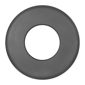 Ofenrohr - Wandrosette groß 85 mm - schwarz - Jeremias Ferro-Lux