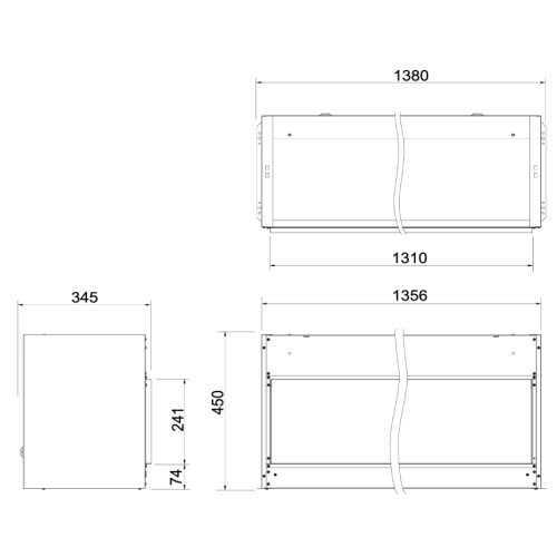 Elektrokamineinsatz Dimplex Opti-V Double