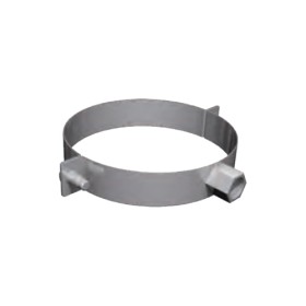 Edelstahlschornstein - Wandschelle 1/2“ - einwandig - eka complex E