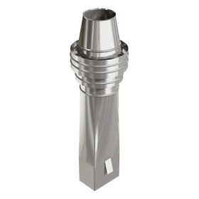 Schornsteinaufsatz einwandig - Sorexkegel - 800 mm Höhe