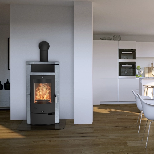 Kaminofen Fireplace Hamburg 8 kW Speckstein