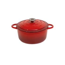 Holzherdzubehör La Nordica - Le Cucinotte rund mit Deckel Ø 24 cm