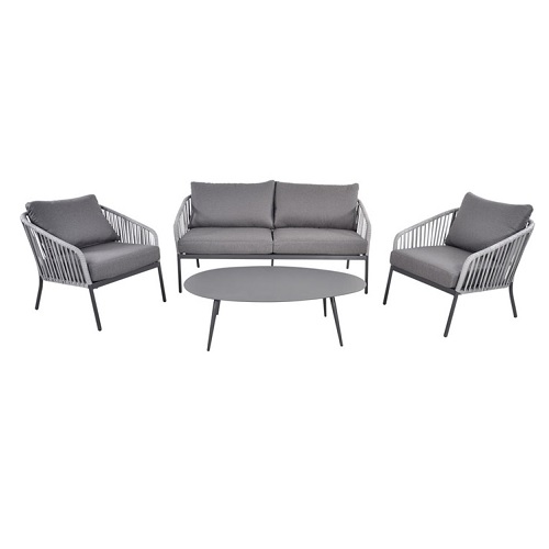 Gartenmöbel Lesli Living Lounge-Set Cattivo