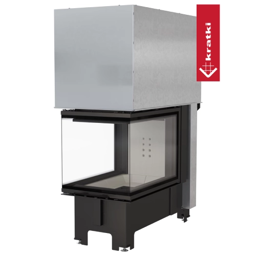 Kamineinsatz Kratki NBU 500/700 11 kW Schiebetür