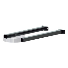 Edelstahlschornstein - Verlängerungsrohr für statischen Wandhalter 650 mm - doppelwandig - Reuter DW-Systeme