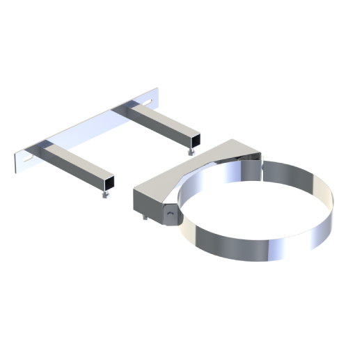 LAS-Schornstein - Wandabstandshalter verstellbar ab 250 mm für Jeremias TWIN Systeme