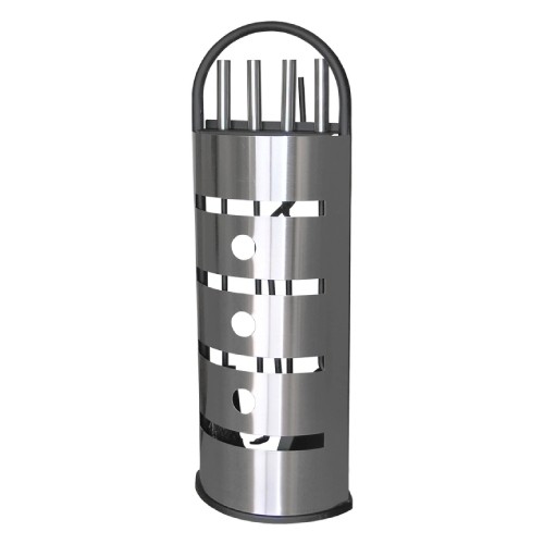 Kaminbesteck Lienbacher 4-teilig, Edelstahl, Besteckteile schwarz beschichtet Kaminbesteck Lienbacher 4-teilig, Edelstahl, Besteckteile schwarz beschichtet