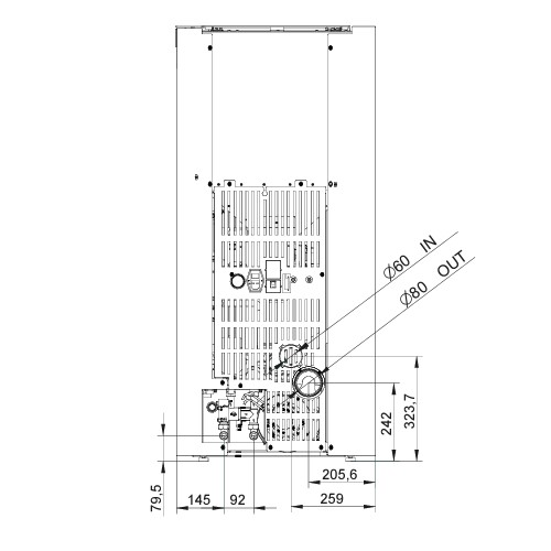 Pelletofen Palazzetti Ecofire Dadò Idro 26 | 26 kW wasserführend