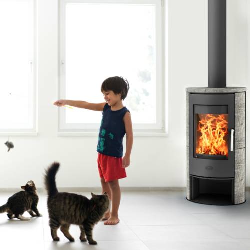 Kaminofen Fireplace Monte Carlo 5 kW Speckstein