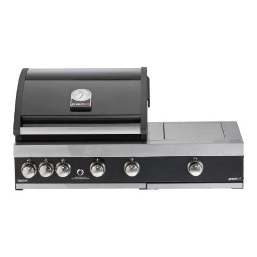 Gasgrill Grandhall Premium G4 Einbau mit Searbrenner