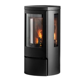 Kaminofen Jydepejsen Cozy Classic Low Seitenglas 8 kW
