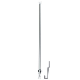 Edelstahlschornstein - Abspannstange verstellbar 1500-2500 mm inkl. Dachhaken universal - doppelwandig - Reuter-DW-Systeme