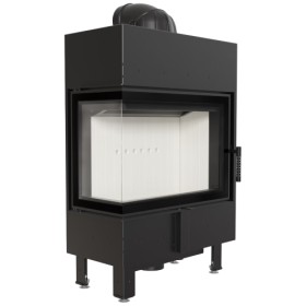 Kamineinsatz Kratki Lucy 12 Slim 8 kW Eckkamin