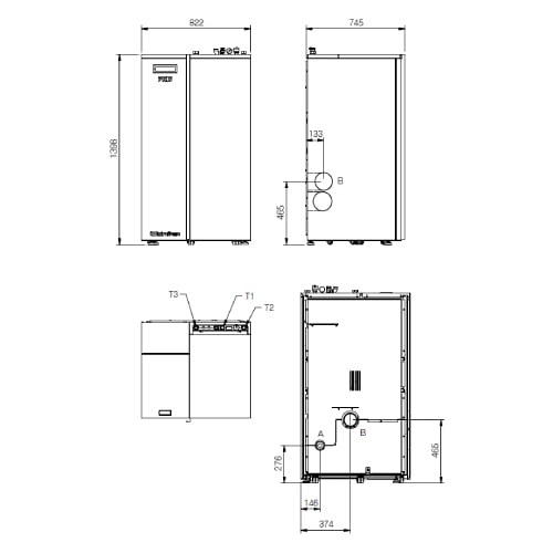 Pelletkessel La Nordica Extraflame PK15 | 15 kW