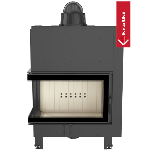 Kamineinsatz Kratki MBO 15 kW Eckkamin