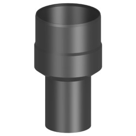 Ofenrohr - Erweiterung - lackiert schwarz - Jeremias Ferro-Lux
