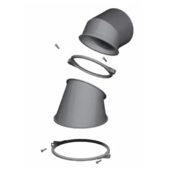 Kaminzubehör Spartherm - Gusskuppelset inkl. Schellen, breit - Ø 250 Kaminzubehör Spartherm - Gusskuppelset inkl. Schellen, breit - Ø 250