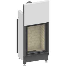 Kamineinsatz SCHMID Lina 5580 h 7 kW Frontkamin Schiebetür