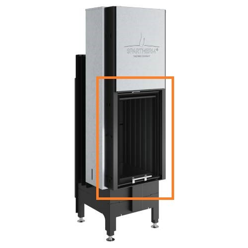 Kaminzubehör Spartherm - Satz Eboris 1300 schwarz für Arte 1Vh-66