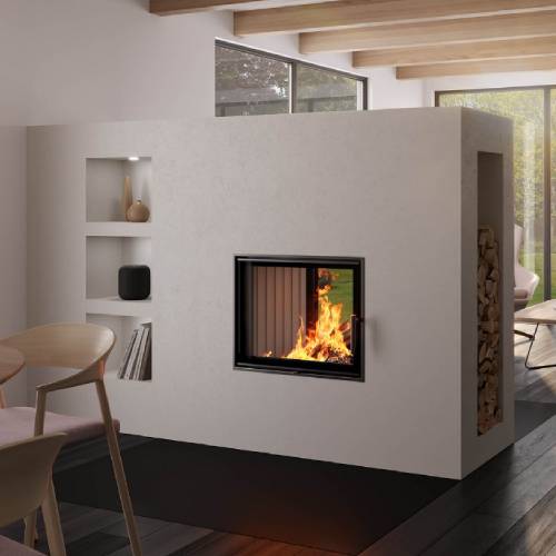 Kamineinsatz SPARTHERM Varia FD 11,6 kW Dreh-/Drehtür Durchsicht