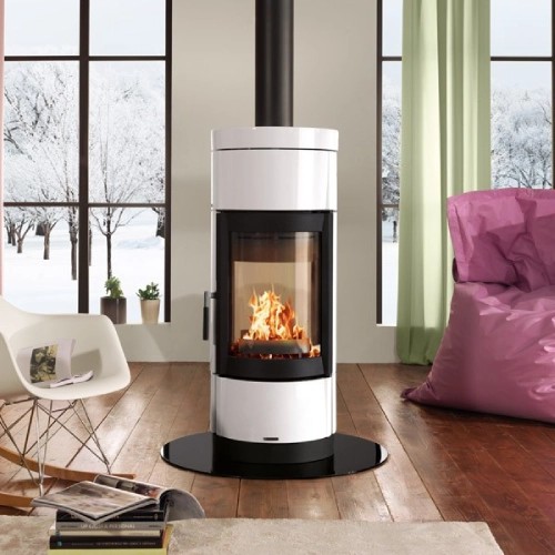 Kaminofen La Nordica Fortuna Bifacciale 8 kW Durchsicht