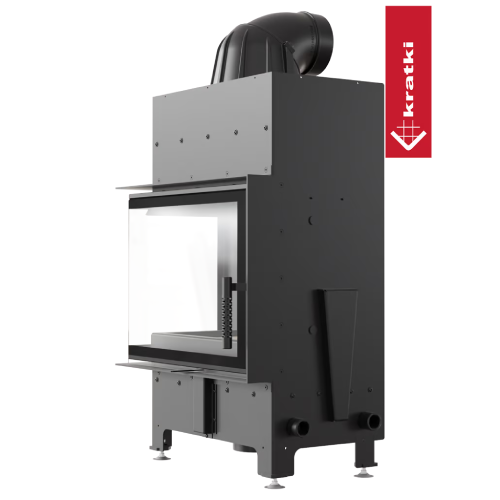 Kamineinsatz Kratki Floki S 8 kW Eckkamin