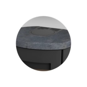 Kaminzubehör Lotus - Specksteindeckplatte für Mira