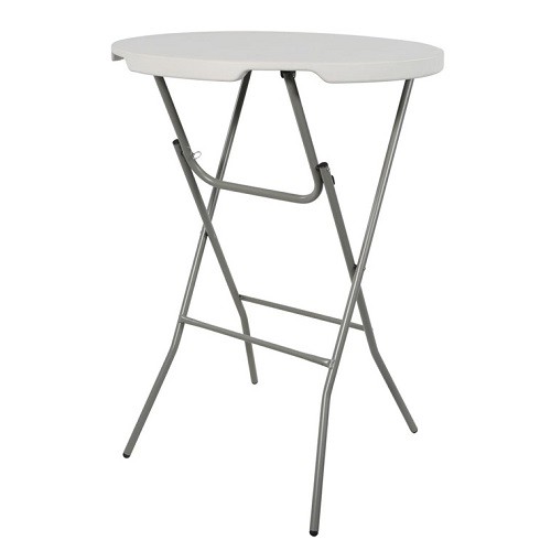 Gartenmöbel Lesli Living Stehtisch Kunststoff Tischplatte Ø80 cm