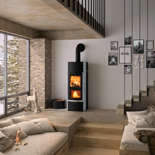 Kaminofen Oranier Hektos Aqua 10,5 kW Dual-Fire-Technolgie