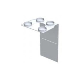 Kaminzubehör Cera Design - Konvektionsluft-Verkleidung zu KLC 4 Luftanschlüsse 150 mm